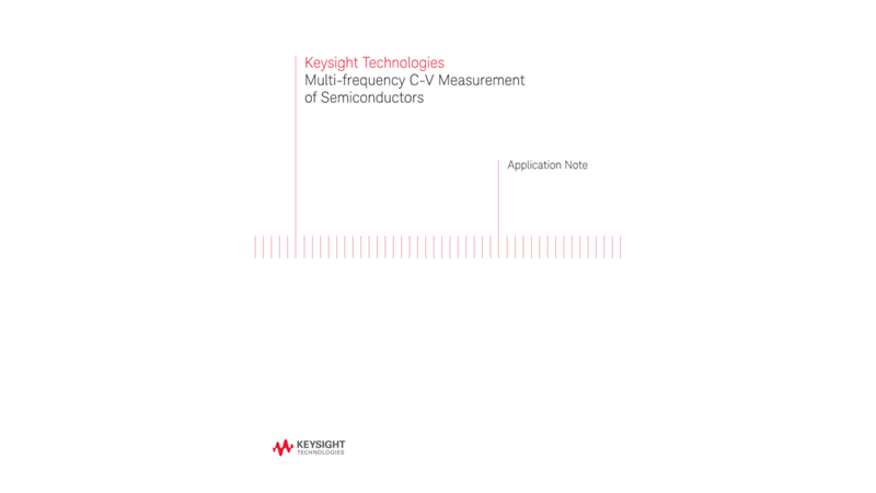 Low and High Frequency C-V Measurement of Semiconductors